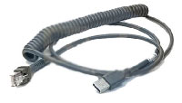 MOTOROLA-SYMBOL USB CBL  SERIE A 9FT  COILED (CBA-U12-C09ZAR)